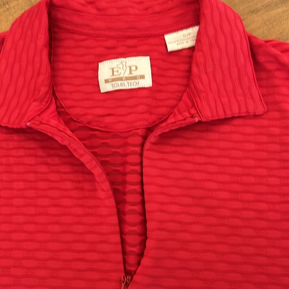 EP Pro Tour Tech Women’s Sleeveless Golf Shirt Top SemiSheer Back Size Small - Picture 3 of 8